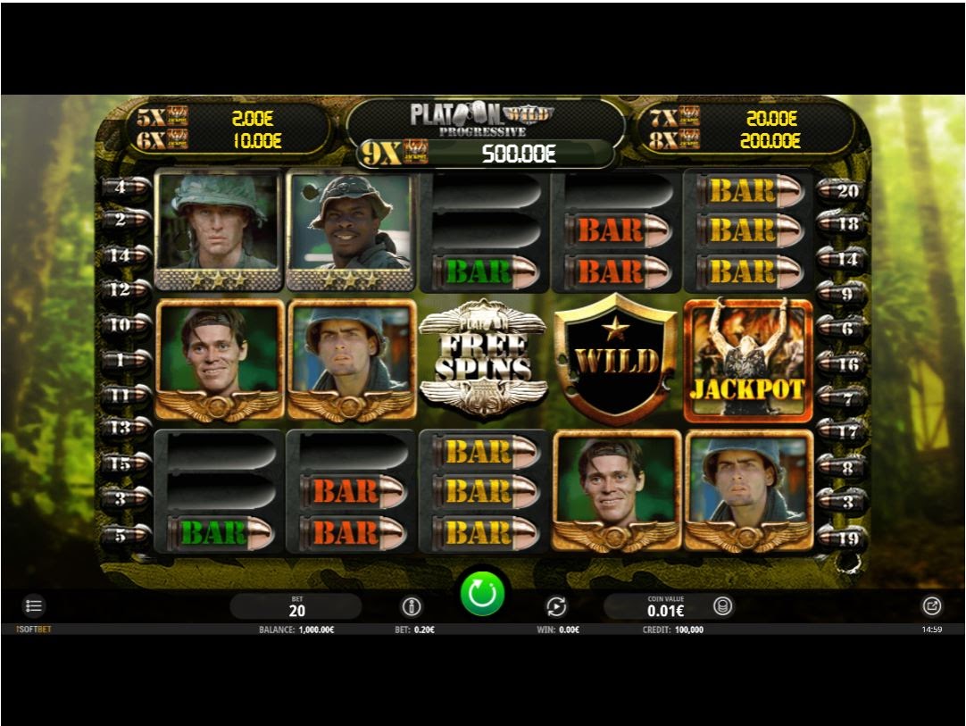 Platoon Wild ISoftBet